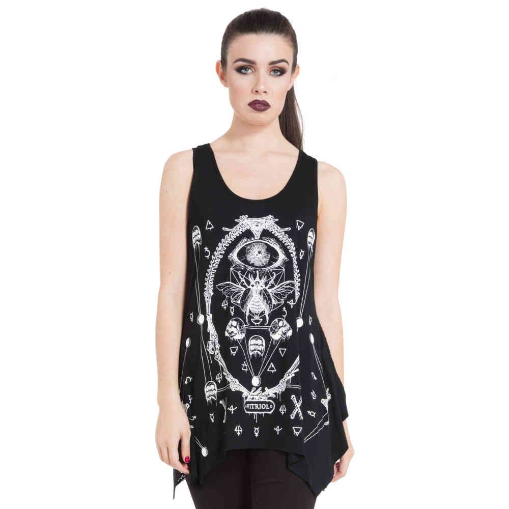Jawbreaker - VITRIOL SKULL Haut sans manches - Noir Product image